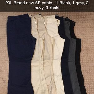 20L American Eagle colored pants (Black)